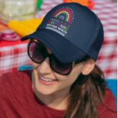 Spaanse Erfgoedmaand Boho Regenboog en Vlaggen Trucker Pet