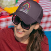 Spaanse Erfgoedmaand Boho Regenboog en Vlaggen Trucker Pet