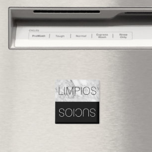 Spaanse esthetische wasmachine magneet