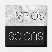 Spaanse esthetische wasmachine magneet (Voorkant)