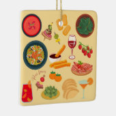 Spaanse eten keramisch ornament (Rechts)