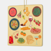 Spaanse eten keramisch ornament (Links)