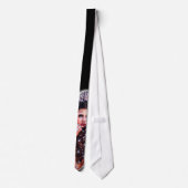 Spaanse Eyes Pinup Mannen Necktie Stropdas (Achterkant)