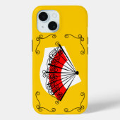 Spaanse Fan Corners iPhone case horizontaal (Achterkant)