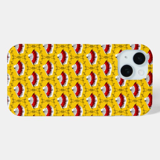Spaanse Fan Corners Multi iPhone case (Achterkant (horizontaal))