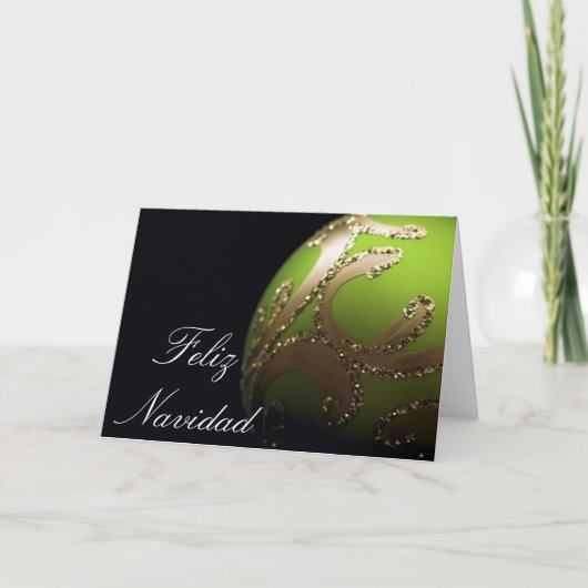 SPAANSE - Feliz Navidad - Kaart (Voorkant)