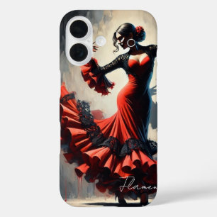 Spaanse Flamenco Dancer iPhone 16 Hoesje