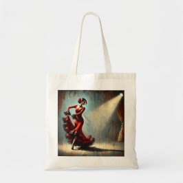 Spaanse Flamenco Dancer Tote Bag