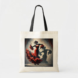 Spaanse Flamenco danser Spanje Sevilla Tote Bag