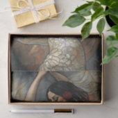 Spaanse Flamingo Dancer Decoupage Tissuepapier (Geschenk)