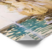 Spaanse fontein (1912) door John Singer Sargent Poster (Hoek)