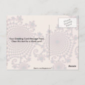 Spaanse fractal briefkaart (Achterkant)