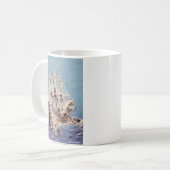 Spaanse galjoen mellow chromatisch koffiemok (Voorkant links)