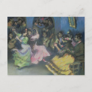 Spaanse gipspdansers, 1898 briefkaart