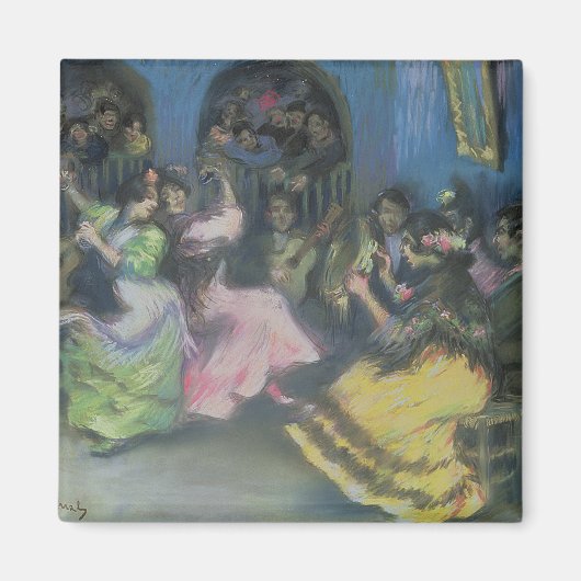 Spaanse gipspdansers, 1898 magneet (Voorkant)