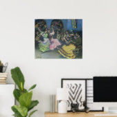 Spaanse gipspdansers, 1898 poster (Thuiskantoor)