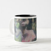 Spaanse gipspdansers, 1898 tweekleurige koffiemok (Voorkant links)