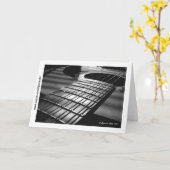 Spaanse gitaar 01 kaart (Gele Bloem)