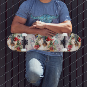 Spaanse gitaar persoonlijk skateboard