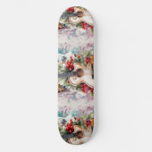 Spaanse gitaar persoonlijk skateboard (Voorkant)