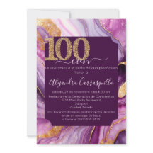 Spaanse Gorgeous Agate 100e verjaardagsfeest