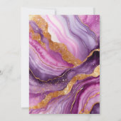 Spaanse Gorgeous Agate 100e verjaardagsfeest Kaart (Achterkant)