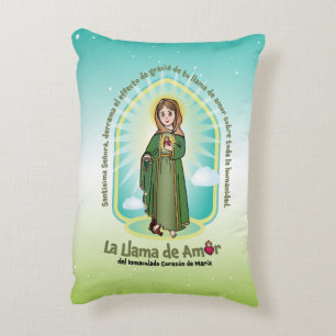 Spaanse GRN Bg Kids FOL Mary icoon + Gebed van Een Accent Kussen