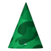 Spaanse Groene Monocolor Camo Feesthoedjes (Links)