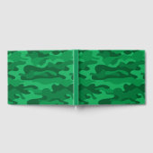 Spaanse Groene Monocolor Camo Gastenboek (Volledig)