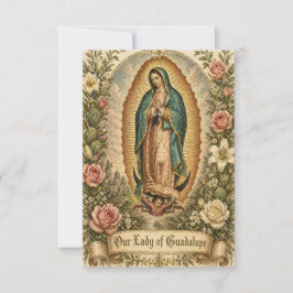 Spaanse Guadalupe Gebedsherdenking Overlijden Aankondiging