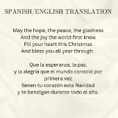 Spaanse Guadalupe Kerstpuntsettia Feestdagen Kaart