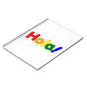 Spaanse Hallo : Espanol Iris Hola Notitieboek (Linkerzijde)