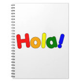 Spaanse Hallo : Espanol Iris Hola Notitieboek (Voorkant)