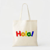 Spaanse Hallo : Espanol Iris Hola Tote Bag (Voorkant)