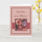 Spaanse Happy Moederdag Kaart (Gele Bloem)