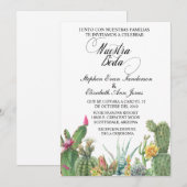 Spaanse Huwelijkscactus Vetplantentuin Kaart (Voorkant / Achterkant)