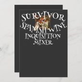 Spaanse Inquisitie Kaart (Voorkant / Achterkant)