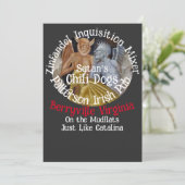 Spaanse Inquisitie Kaart (Staand voorkant)