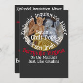 Spaanse Inquisitie Kaart (Voorkant / Achterkant)