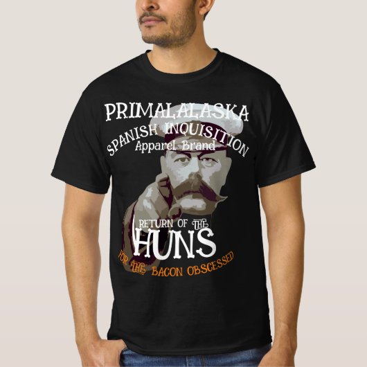 SPAANSE INQUISITIE TERUGKEER VAN DE HUNNEN T-SHIRT (Voorkant)