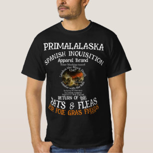 Spaanse inquisitie terugkeer van ratten en vlooien t-shirt