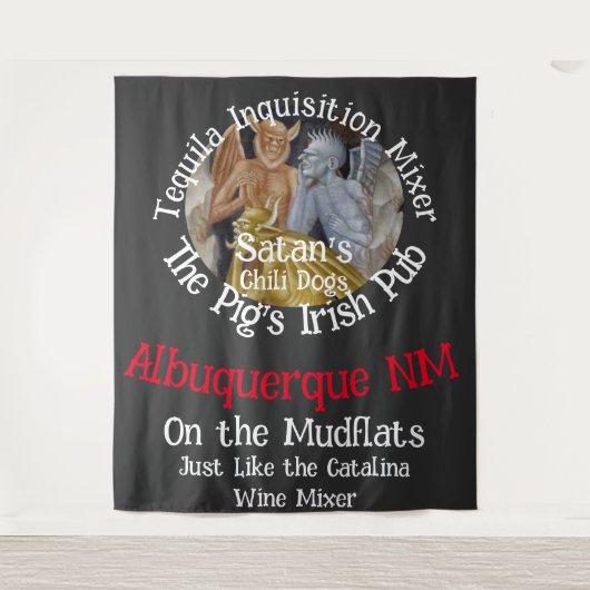 Spaanse Inquisitie Wandkleed (Voorkant)