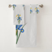 Spaanse iris door Pierre-Joseph Redouté Bad Handdoek (Insitu)