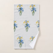 Spaanse iris door Pierre-Joseph Redouté Bad Handdoek (Handdoek)