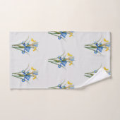 Spaanse iris door Pierre-Joseph Redouté Bad Handdoek (Handdoek)