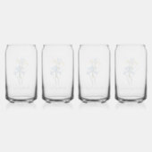 Spaanse iris door Pierre-Joseph Redouté Blikvorm Glas (Achterkant)