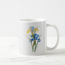 Spaanse iris door Pierre-Joseph Redouté Koffiemok