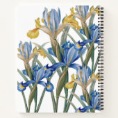 Spaanse iris door Pierre-Joseph Redouté Notitieboek (Achterkant)