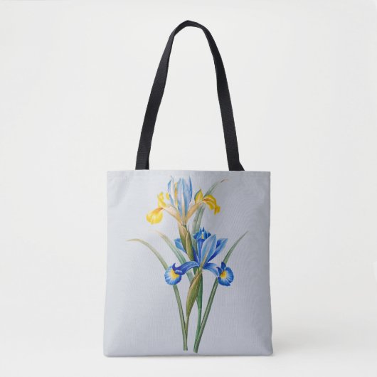 Spaanse iris door Pierre-Joseph Redouté Tote Bag (Voorkant)