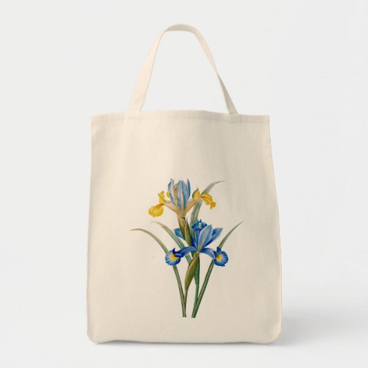 Spaanse iris door Pierre-Joseph Redouté Tote Bag (Voorkant)